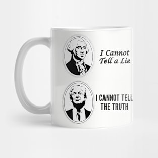 George Washington versus Donald Truump Mug